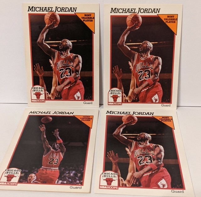 1991 MICHAEL JORDAN NBA Hoops Most Valuable Player. Chicago Bulls eBay