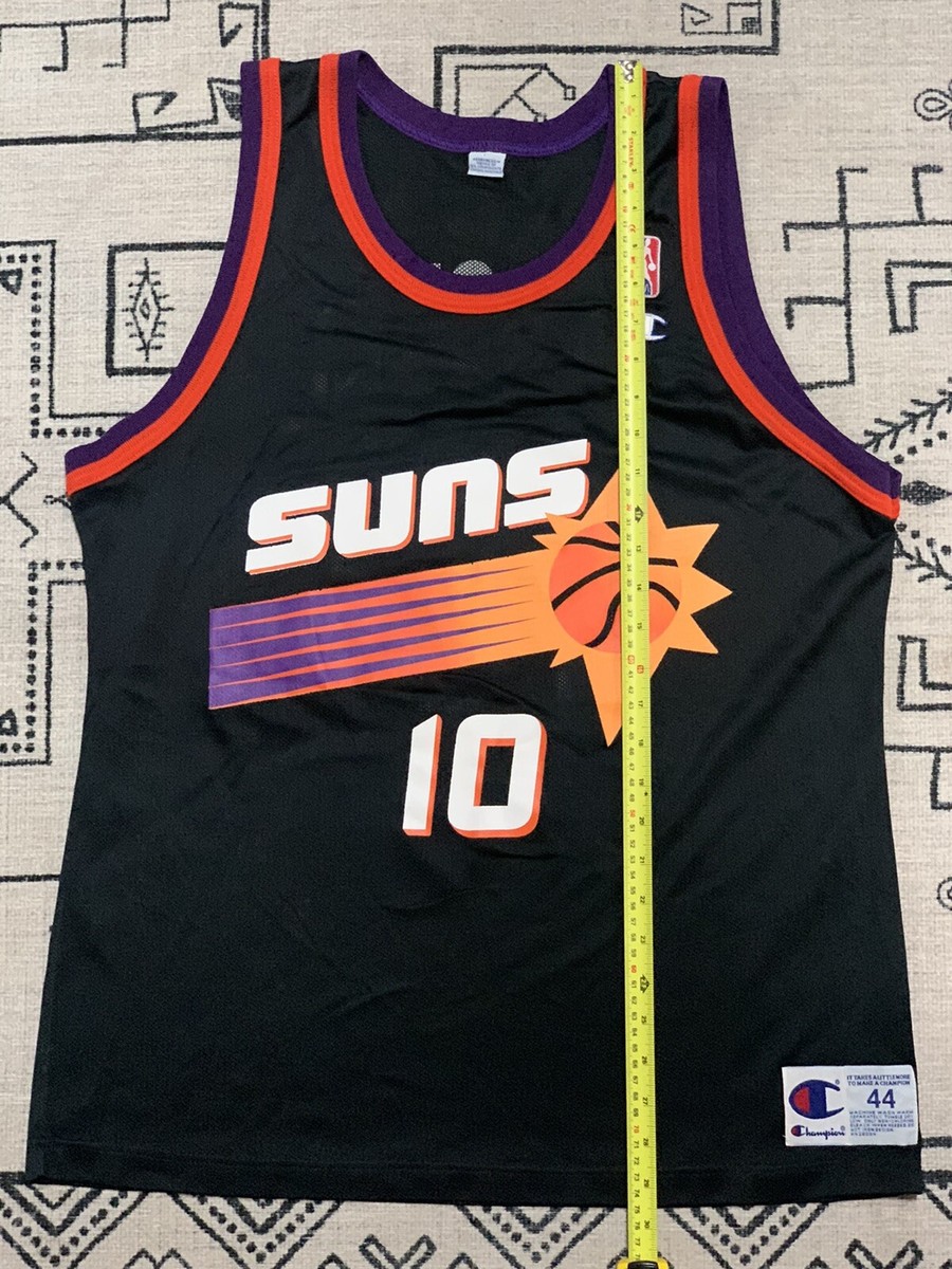 Vintage Sam Cassell Champion Jersey 44 Large Phoenix Suns Barkley