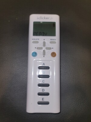 iClicker 2 Student Remote Classroom Response Control Multiple Choice