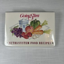 Little Nutri System 1991 Going Slim Food Recipe Binder Book