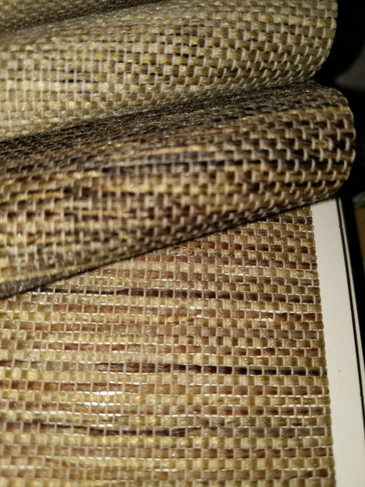 FABRIC 4 PC's LINEN SAMPLE on 1 PAGE. Each  8x7 inch  NAPA  Doll House,Crafts  - Image 4 of 4