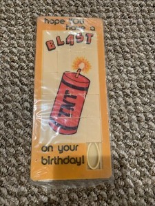 Vintage Sliding Game Hope You Have A Blast Birthday A Mazing Inc New Old Stock Ebay Vintage Sliding Game Hope You Have A Blast Birthday A Mazing Inc New Old Stock Ebay