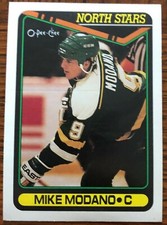 Mike Modano 90-91 O-Pee-Chee #348 Rookie Card Mint Condition