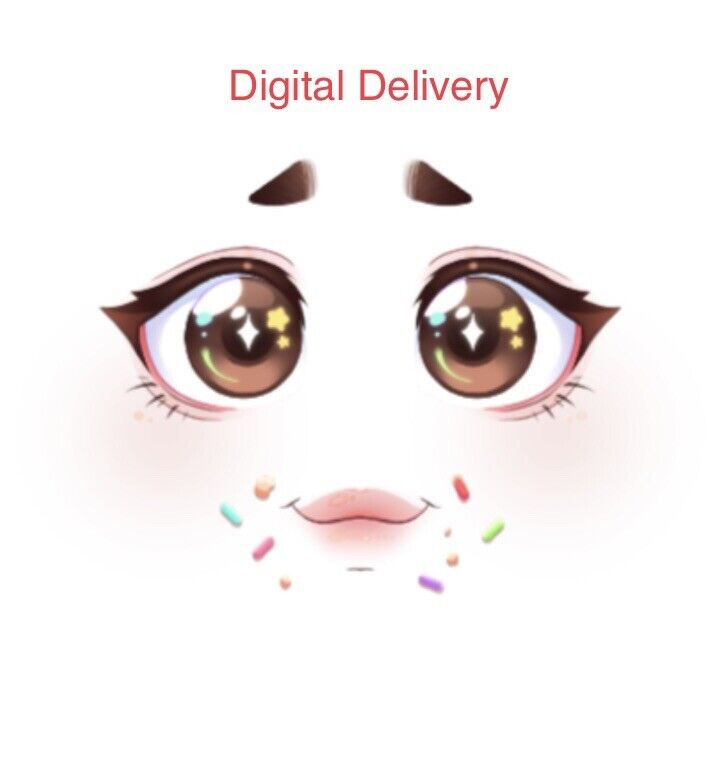 Anime Face Brown Eyes Roblox  Roblox Anime Fsce  Free Transparent PNG  Clipart Images Download