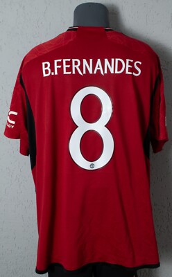 Manchester United B. Fernandes Jersey 2023/2024 Home Football