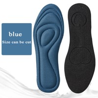4D Memory Foam OrthopäDische Einlegesohlen FüR Schuhe SchweißAbsorption Sports