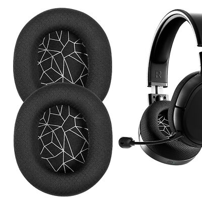 Ersatz Ohrpolster für Kopfhörer SteelSeries Arctis 3/5/7/9X/Arctis Pro Schwarz