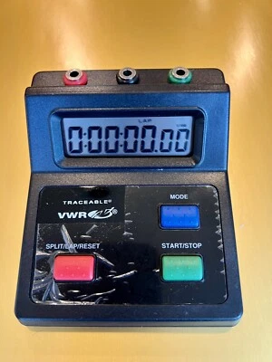 VWR TRACEABLE Traceable VWR Digital Benchtop Timer, EW-98766-13 -No Leads