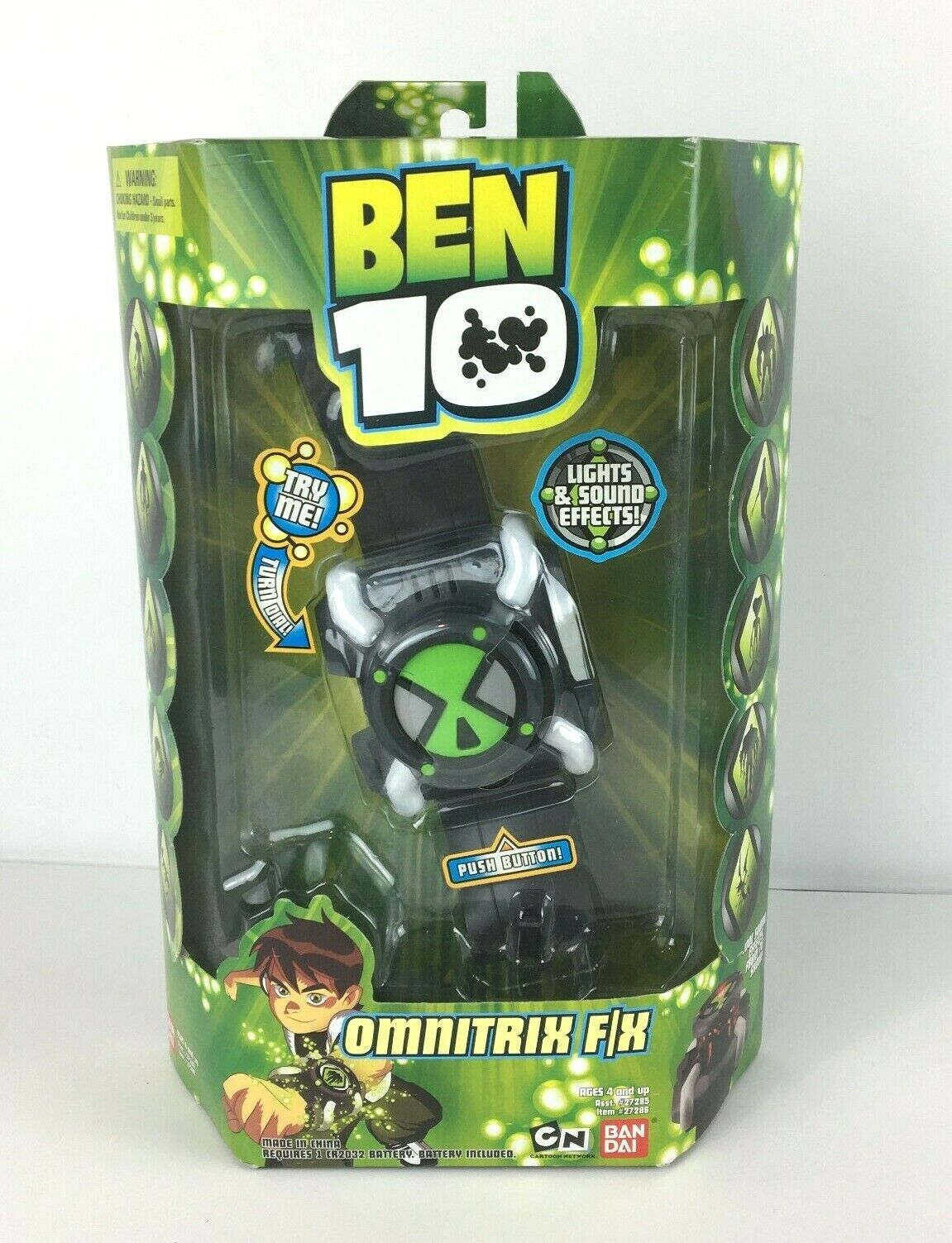 Original Ben 10 Omnitrix FX Watch 2005 Rare- Tested works, Opened Original  Box