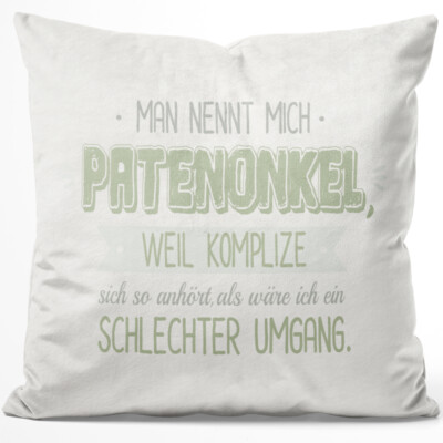 Patenonkel, weil Komplize sich anhört als wäre ich schlechter Umgang 14001005047