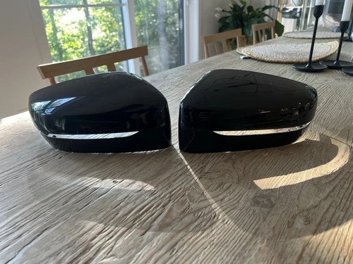 OEM BMW 5 G30 6 G32 7 G11 8 G14 Exterior Mirror Cover Left & Right Black Saphire