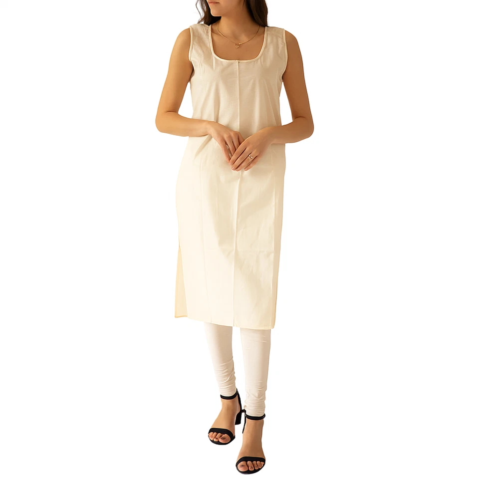 Full-Length Cotton Camisole for Women – Fashion By LS Slip for Kurtis - Image 4 of 4