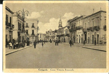 CERIGNOLA ( Foggia ) - Corso Vittorio Emanuele - animata - viaggiata  -aav1132