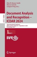 Document Analysis And Recognition - Icdar 2024 Liangrui Peng