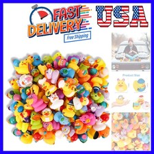 Rubber Ducks Bath Toy for Kids, Assortment Duckies for Jeep Ducking Pool Floa...