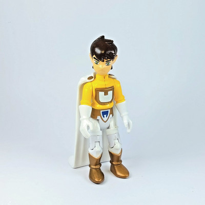 Ben 10 - BEN TENNYSON Battle Version 9cm 2008 MIT MANTEL Original Bandai Cape