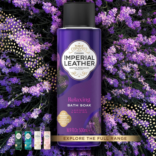 Relaxing Bath Soak, Lavender & Wild Iris, Rich & Creamy Bubble Bath, Gentle Skin - Picture 5 of 19