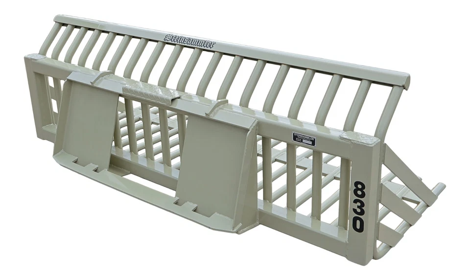 STEINSAMMLER 830/730 garfos de rocha resistentes balde minicarregadeira acessório universal - Imagem 3 de 4