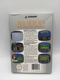 JACK NICKLAUS GOLF / Nintendo NES PAL B FRA / Konami - TRES BON ETAT