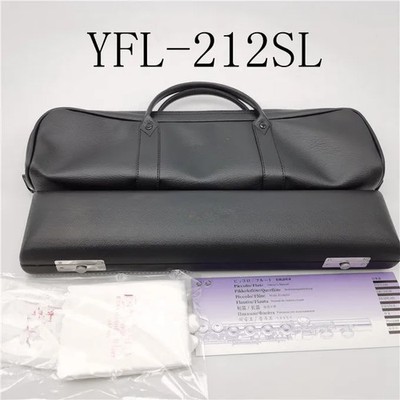 flute 16 YFL-212SL Holes Silvering Transverse Flauta obturator C Key with E key