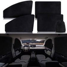 ZATOOTO Suede Car Window Shades 4PCS - Car Window Covers for Ultimate Privacy...