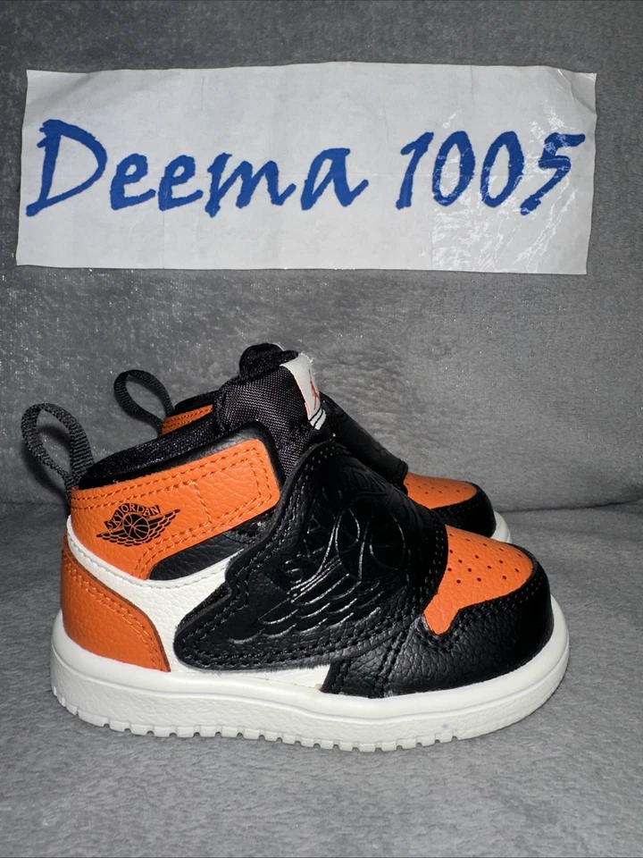 Nike Air Jordan Sky Jordan 1 Zapatos 'Tablero Trasero Roto' BQ7196 008 - Talla 5C Foto 2 de 4