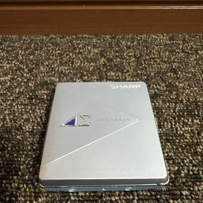 SHARP MD-DS5 1-BIT PORTABLE MD RECORDER Auvi Stereo MDLP Blue DC1.2-5V