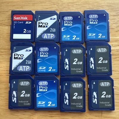SanDisk and others Memory Card Lot of 12