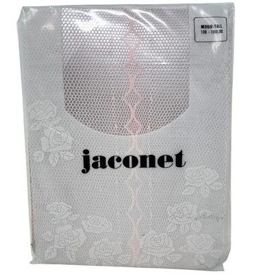 Jaconet Lace Tights Medium/Tall 130-160LBS 100% Nylon Korea Pink