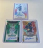 (3) 2025 Leaf Keon Johnson autos Vivid Optichrome /6 Neon /7 + Vivid /4