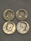 1974 Set Of 4 Kennedy Half Dollars No Mint Mark