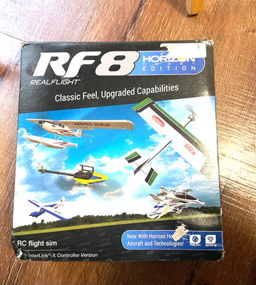 RealFlight RF8 Horizon Edition RC Flight Simulator w/ InterLink-X Controller