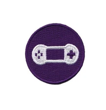 Patch - C&D Visionary - Games - Purple PSP Controller 1.5" Icon Iron-On NEW