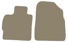 FRONT Fußmatten, Automatten für Mazda CX-7 2006-2012, Dunkelbeige x14 Rand