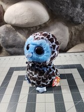 Ty Beanie Boos - Yago the Owl (6 Inch) Very Good Condition With Tags 