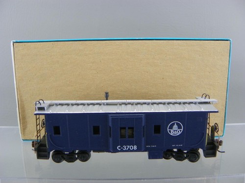 Vintage Athearn 1287 HO Baltimore & Ohio B&O C-3708 Bay Window Caboose Train Car - Picture 2 of 7