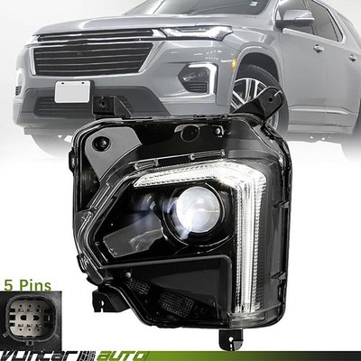 For Chevy Traverse 2022 2023 2024 w/ LED DRL Headlight Assembly Left Driver LH