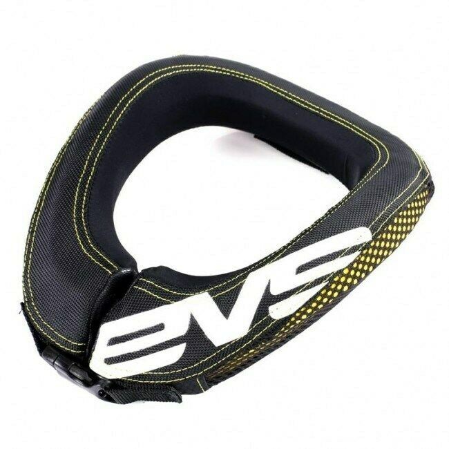 EVS R2 Race Collar Neck Brace Adult Neck Protection For Adults Black