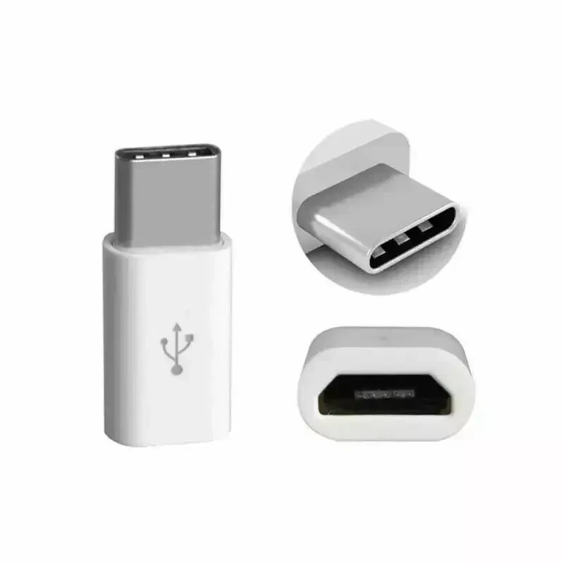 Adapter Micro USB auf USB C Typ-C Stecker wandelt USB Typ B zu USB 3.1 Typ C - Bild 4 von 4