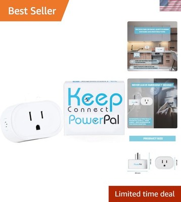 Power Pal Smart Plug   Real Time Power Outage Alerts via Text/Email, Wi Fi Monit