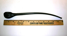 Vintage Medico Jet Stream Smoking Pipe Imported Briar Rusticated Churchwarden 6m