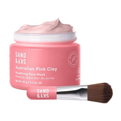 Sand & Sky Australian Pink Clay Entgiftende Gesichtsmaske 2 Stück (1er Pack) 