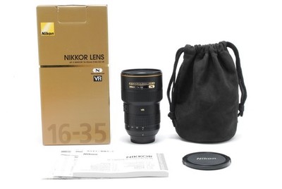 MINT BOXED】Nikon AF-S AFS 16-35mm f/4 G ED VR Wide Angle Zoom