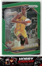 2025 Panini Prizm WNBA #106 Lisa Leslie Green Prizms