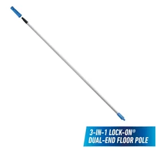 Lock-On 60 In. Aluminum Dual Ended Pole