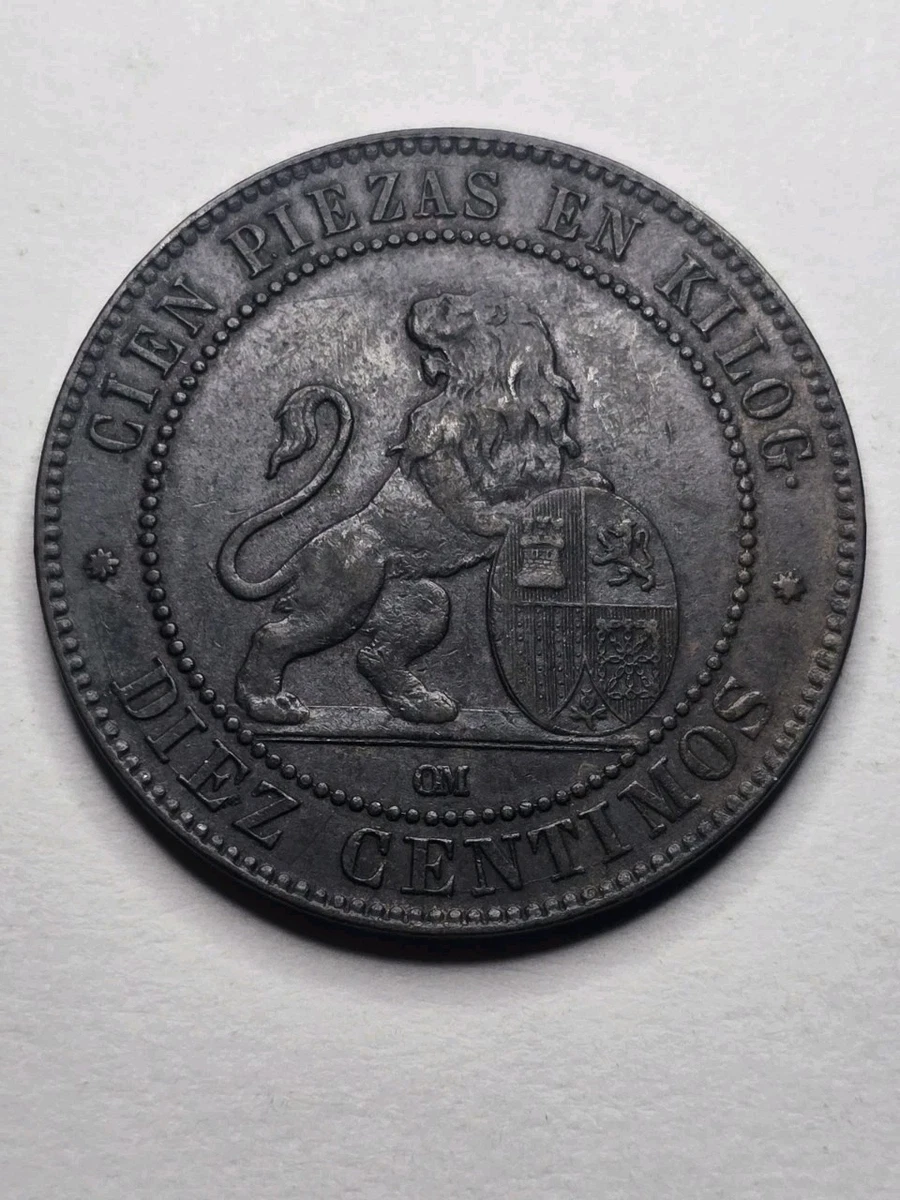 Copper 1870 Year Spanish Coins for sale | eBay