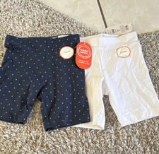 Wonder Nation Girls Biker Shorts 2-Pack Navy ...