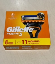Gillette Fusion5 Lame Rasoio Confezione da 8 Cartucce Ricarica Originali UK