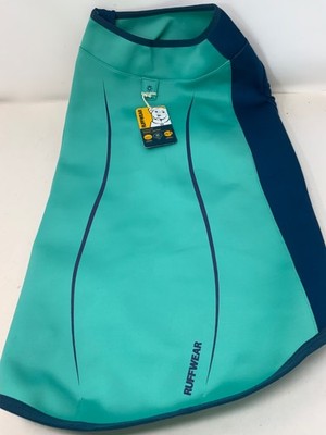 Ruffwear Undercoat Water Jacket Size Medium 27-32''. Aurora Teal New