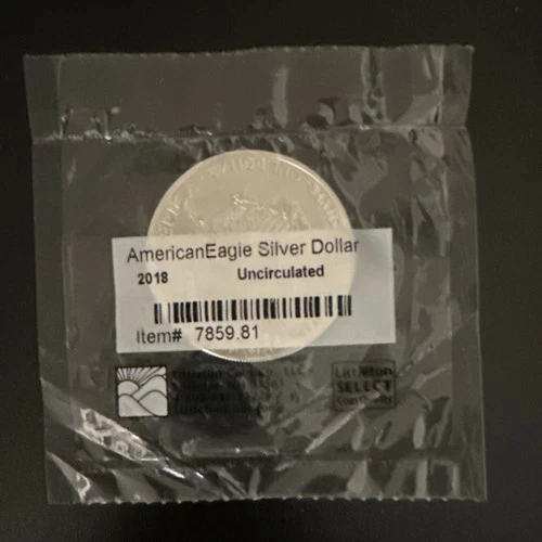 US Mint American Eagle Silver Dollar 1 oz 2018 Business Strike